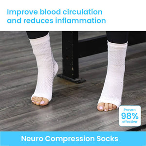 NowHealMe™ - Neuropathy Crosswoven Compression Socks - Founders Edition