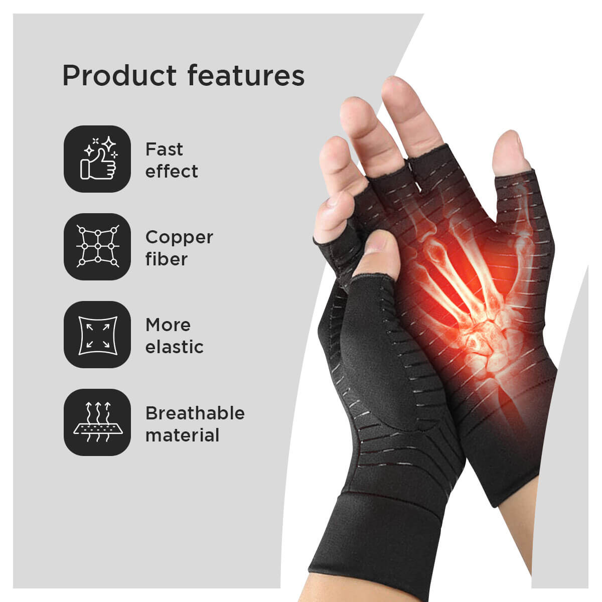 [50% OFF] Dr.Arthritis™ Copper Compression Gloves